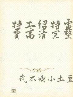 特工绍特电影免费高清完整版