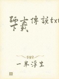师士传说txt下载
