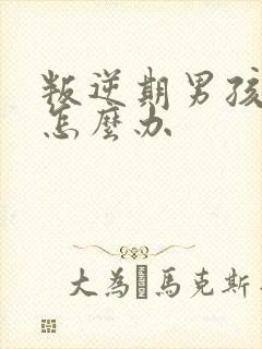 叛逆期男孩厌学怎么办