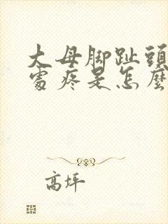 大母脚趾头关节处疼是怎么回事