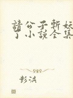 请公子斩妖裴不了小说全集目录封面