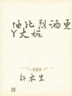 他比烈酒更撩BY大婉