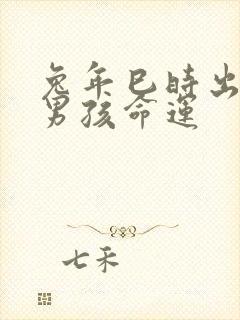 兔年巳时出生的男孩命运封面