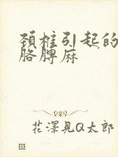 颈椎引起的手麻胳膊麻