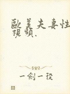 欧美夫妻性生活视频.