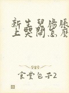 新生儿肠胀气晚上哭闹怎么办封面