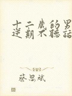 十二岁的男孩叛逆期不听话怎么办