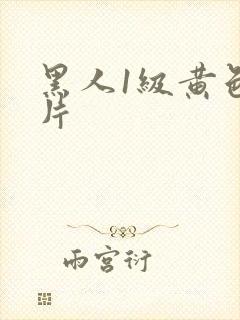 黑人1级黄色大片