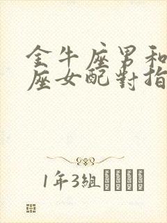 金牛座男和天蝎座女配对指数