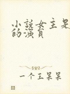 小说女主是拍片的演员