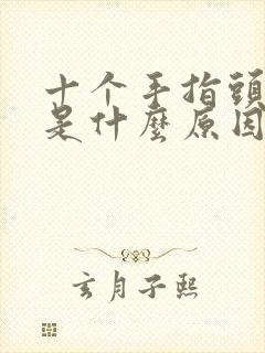 十个手指头麻木是什么原因引起的封面