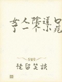 女人阴道口处长了一个小疙瘩