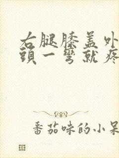 右腿膝盖外侧骨头一弯就疼痛