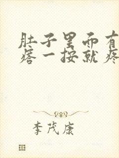 肚子里面有硬疙瘩一按就疼怎么回事