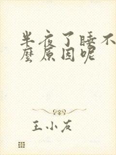 半夜了睡不着什么原因呢封面