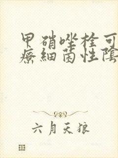 甲硝唑栓可以治疗细菌性阴炎封面