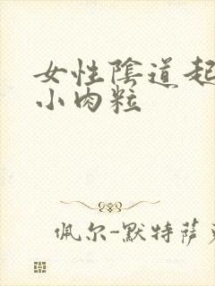 女性阴道起好多小肉粒