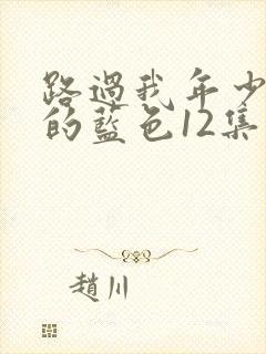 路过我年少时光的蓝色12集免费观看