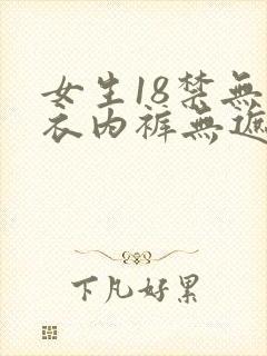 女生18禁无内衣内裤无遮掩封面