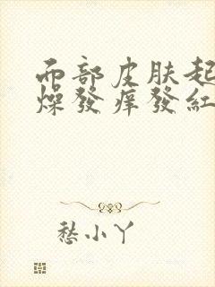 面部皮肤起皮干燥发痒发红封面