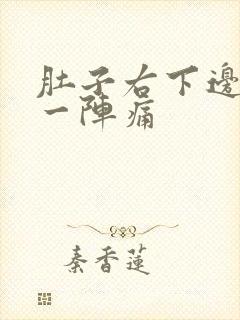 肚子右下边一阵一阵痛