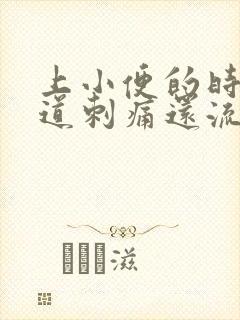 上小便的时候尿道刺痛还流血是怎么回事