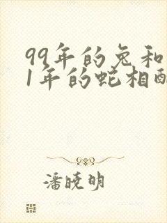99年的兔和01年的蛇相配吗封面