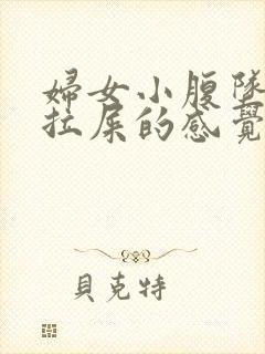 妇女小腹坠胀有拉屎的感觉