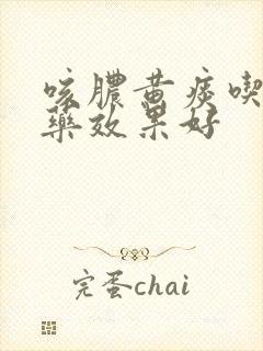 咳脓黄痰吃什么药效果好