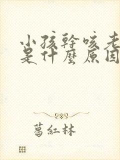 小孩干咳老不好是什么原因