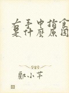 右手中指食指麻是什么原因封面