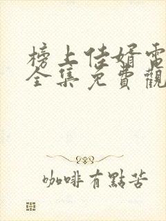 榜上佳婿电视剧全集免费观看高清