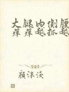 大腿内侧腹股沟痒痒越抓越痒有小红疙瘩