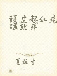 头皮起红疙瘩一碰就疼