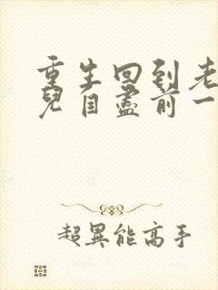 重生回到老婆女儿自尽前一天的小说叫什么