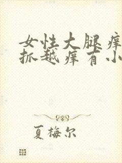 女性大腿痒痒越抓越痒有小红疙瘩