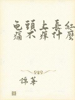 龟头上长红点不痛不痒什么原因封面