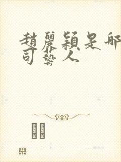 赵丽颖是哪个公司艺人