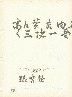 高h荤爽肉欲文〈三攻一受