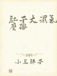 肚子大湿气重怎么排