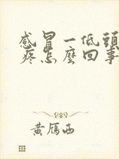 感冒一低头就头疼怎么回事