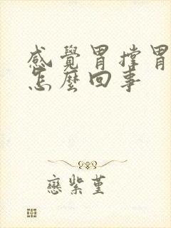 感觉胃撑胃胀是怎么回事