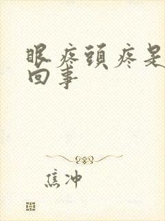 眼疼头疼是怎么回事封面