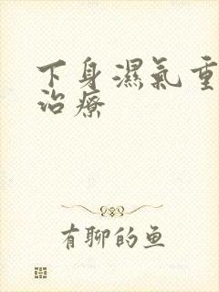 下身湿气重怎么治疗