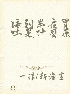 睡到半夜胃疼想吐是什么原因封面