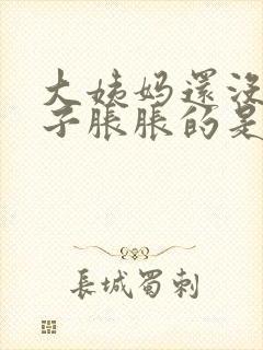 大姨妈还没来肚子胀胀的是怀孕吗封面