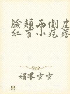 脸颊两侧皮肤发红有小疙瘩