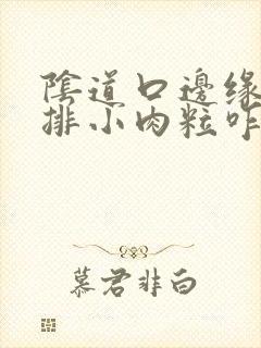 阴道口边缘有一排小肉粒咋回事