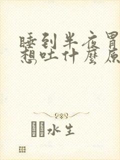 睡到半夜胃难受想吐什么原因