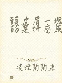 头皮屑一块一块的是什么原因封面